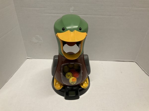 Vintage Hungry Duck Foam Ball Shooting Toy