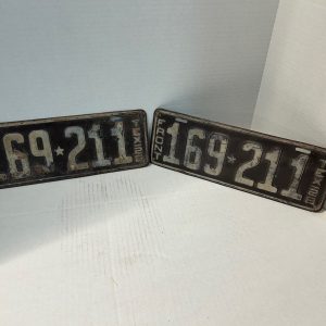 1928-Texas-License-plates-set