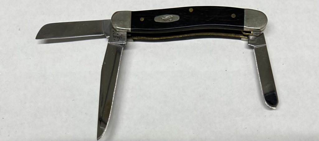 Case XX pocket knife folding 3-blade black