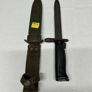 U.S. Military fixed knife with scabbard