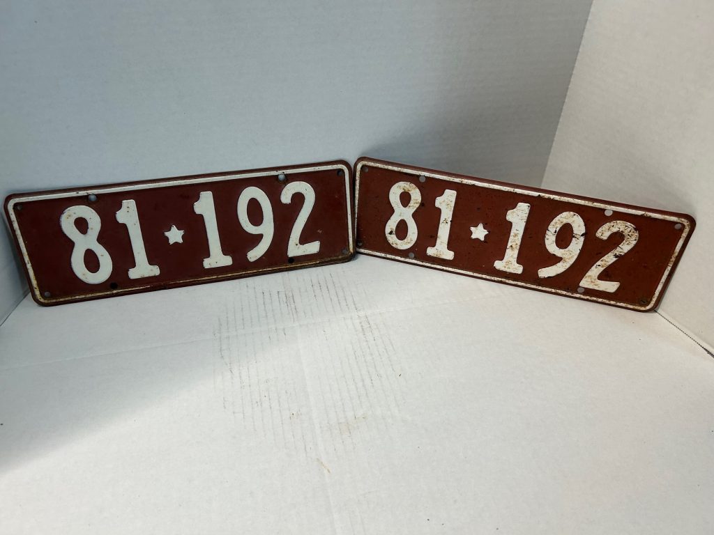 New-Zealand-1956-License-plates